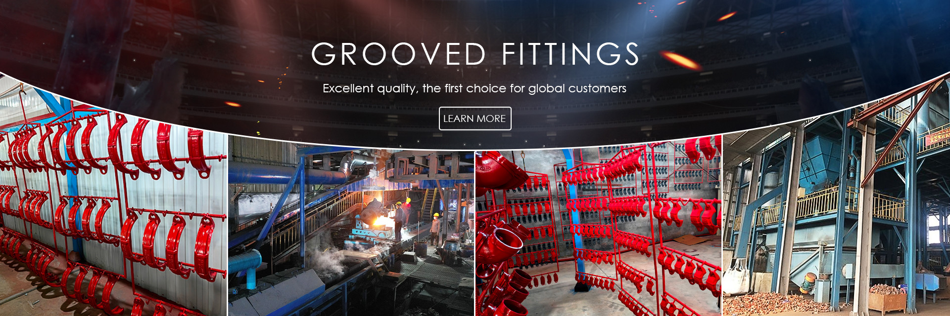 Qualität Gerillte Installationen usine